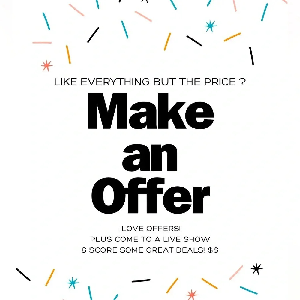 Offers Accepted! I love offers 💎🤍